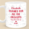 You Are My Rock, My Home, And My Everything - Couple Personalized Custom Mug - Gift For Husband Wife, Anniversary