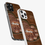 Custom Name Abuela Family Gifts - Personalized Phone Case