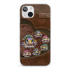 A Turtle Carries Its Home, Grandma Carries Generations Of Love - Family Personalized Custom Clear Phone Case - Gift For Mom, Grandma