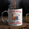 The Time To Explore New Paths - Coworker Personalized Custom Accent Mug - Appreciation, Retirement Gift For Coworkers, Work Friends, Colleagues