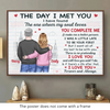 You Complete Me - Couple Personalized Custom Horizontal Poster - Gift For Husband Wife, Anniversary