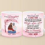 You Are My Most Precious Gift - Family Personalized Custom Mug - Gift For Mom, Daughter