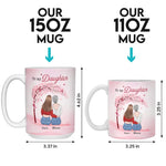 You Are My Most Precious Gift - Family Personalized Custom Mug - Gift For Mom, Daughter