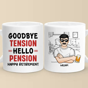 Today Is Your Day - Coworker Personalized Custom Mug - Appreciation, Retirement Gift For Coworkers, Work Friends, Colleagues