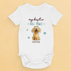 My Best Friend Comes With A Wagging Tail - Dog Personalized Custom Baby Onesie - Baby Shower Gift, Gift For Pet Owners, Pet Lovers