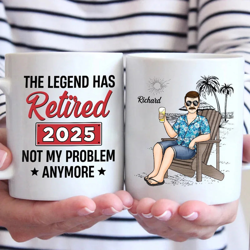 Enjoy Every Morning Without The Alarm Clock - Coworker Personalized Custom Mug - Appreciation, Retirement Gift For Coworkers, Work Friends, Colleagues