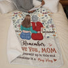 Remember I Love You - Family Personalized Custom Blanket - Gift For Mom, Daughter