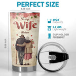 Soulmates From The Start, Bound By The Heart - Couple Personalized Custom Tumbler - Gift For Husband Wife, Anniversary