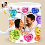 Custom Photo Romantic Couple Gifts - Personalized Mugs