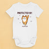Unconditional Love In A Furry Package - Dog & Cat Personalized Custom Baby Onesie - Baby Shower Gift, Gift For Pet Owners, Pet Lovers