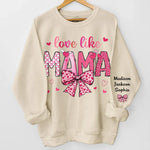 Custom Name Mama Gifts for Women - Personalized Sweater