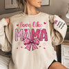 Her Love Is In Every Moment - Family Personalized Custom Unisex Sweatshirt, Hoodie With Design On Sleeve - Gift For Mom, Grandma