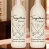 You Are The Reason I Believe In Magic - Couple Personalized Custom Bottle Lamp - Gift For Husband Wife, Anniversary