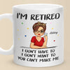 The Adventure Begins - Personalized Custom Mug - Appreciation, Retirement Gift For Coworkers, Work Friends, Colleagues, Family Members