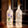 Watching You Grow Fills My Heart With Pride - Family Personalized Custom Bottle Lamp - Gift For Son, Daughter, Grandson, Granddaughter
