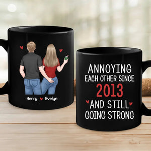 You Give Love A Special Meaning - Couple Personalized Custom Mug - Gift For Husband Wife, Anniversary