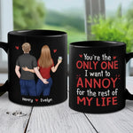 Custom Name Funny Couple Quote Gifts - Personalized Mugs