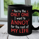 Custom Name Funny Couple Quote Gifts - Personalized Mugs
