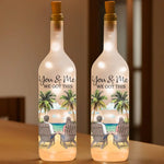 You And Me, We Got This - Couple Personalized Custom Bottle Lamp - Gift For Husband Wife, Anniversary