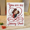 All Of Me Loves All Of You - Couple Personalized Custom Vertical Rectangle Shaped Building Brick Blocks - Gift For Husband Wife, Anniversary