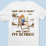 Who Cares - Personalized Custom Unisex T-shirt, Premium T-shirt, Hoodie - Appreciation, Retirement Gift For Coworkers, Work Friends, Colleagues, Family Members