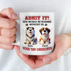Life Would Be Paws-itively Dull Without Me - Dog Personalized Custom 3D Inflated Effect Printed Mug - Gift For Pet Owners, Pet Lovers