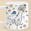 We Are Born Of Love - Family Personalized Custom 3D Inflated Effect Printed Mug - Gift For Mom, Grandma