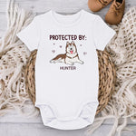 Life Would Be Boring Without Me - Dog Personalized Custom Baby Onesie - Baby Shower Gift, Gift For Pet Owners, Pet Lovers