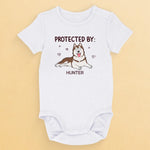 Life Would Be Boring Without Me - Dog Personalized Custom Baby Onesie - Baby Shower Gift, Gift For Pet Owners, Pet Lovers