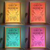 I’m Yours, And You’re Mine - Couple Personalized Custom Frame Light Box - Gift For Husband Wife, Anniversary