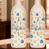 Her Hands May Be Small, But They Hold A World Of Love - Family Personalized Custom Bottle Lamp - Gift For Mom, Grandma