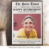 Custom Photo Enjoy The Next Chapter In Life - Personalized Custom Vertical Poster - Appreciation, Retirement Gift For Coworkers, Work Friends, Colleagues, Family Members