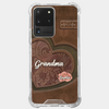 Her Love Blossoms In Every Season - Family Personalized Custom Clear Phone Case - Gift For Mom, Grandma