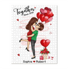 You And Me, Forever And Always - Couple Personalized Custom Jigsaw Puzzle - Gift For Husband Wife, Anniversary, LGBTQ+