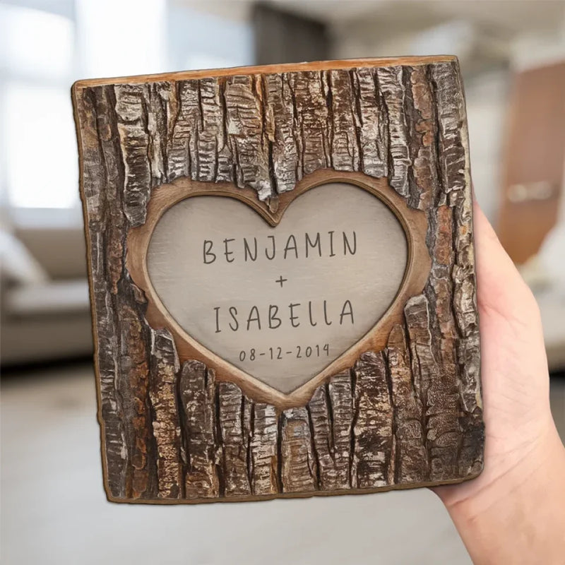 You’re My Forever - Couple Personalized Custom 2-Layered Wooden Plaque With Stand - Gift For Husband Wife, Anniversary