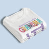 Puzzling Through Life With Grandma By Our Side - Family Personalized Custom Unisex T-shirt, Premium T-shirt, Hoodie - Gift For Mom, Grandma