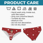 Custom Photo With You, I Am Fearless - Couple Personalized Women Briefs - Gift For Husband Wife, Anniversary