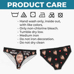 Custom Photo Funny Naughty Gifts for Women - Personalized Waisted Brief