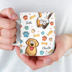 Custom Name Dog Lover Gifts - Personalized Mugs