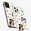 Furry Friends, Forever Loved - Dog Personalized Custom 3D Inflated Effect Printed Clear Phone Case - Gift For Pet Owners, Pet Lovers