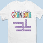 Custom Name Grandma Gifts for Women - Personalized Apparel