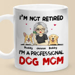 Custom Name Dog Mom Gifts for Women - Personalized Mug