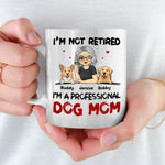 Custom Name Dog Mom Gifts for Women - Personalized Mug