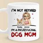 Custom Name Dog Mom Gifts for Women - Personalized Mug