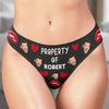 Custom Photo With You, I’m Whole - Couple Personalized Women Briefs - Gift For Husband Wife, Anniversary
