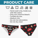 Custom Photo Funny Property Of Gifts for Women - Personalized Waisted Brief