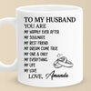 You Are My Dream Come True - Couple Personalized Custom Mug - Gift For Husband Wife, Anniversary