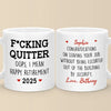Oops, I Mean Happy Retirement - Coworker Personalized Custom Mug - Appreciation, Retirement Gift For Coworkers, Work Friends, Colleagues