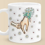 Grandma’s Love Is Forever - Family Personalized Custom 3D Inflated Effect Printed Mug - Gift For Mom, Grandma