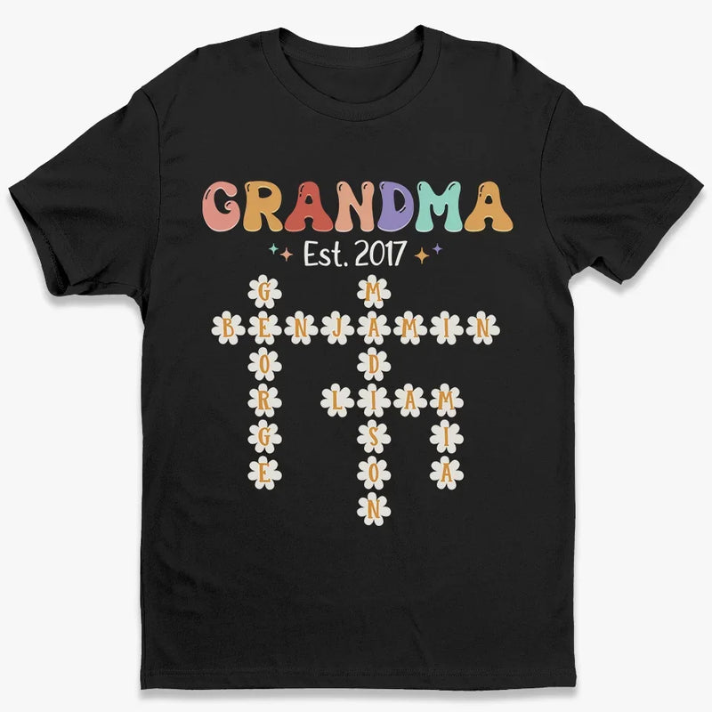 A Mother's Love Endures Through All - Family Personalized Custom Unisex T-shirt, Premium T-shirt, Hoodie - Gift For Mom, Grandma